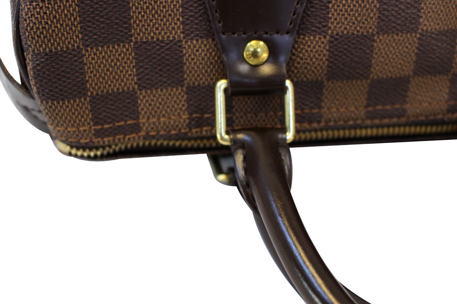 Authenticated used Louis Vuitton Louis Vuitton Handbag Damier Ebene Speedy 25 Mini Boston Bag N41365 Sp0087, Adult Unisex, Size: (HxWxD): 22cm x