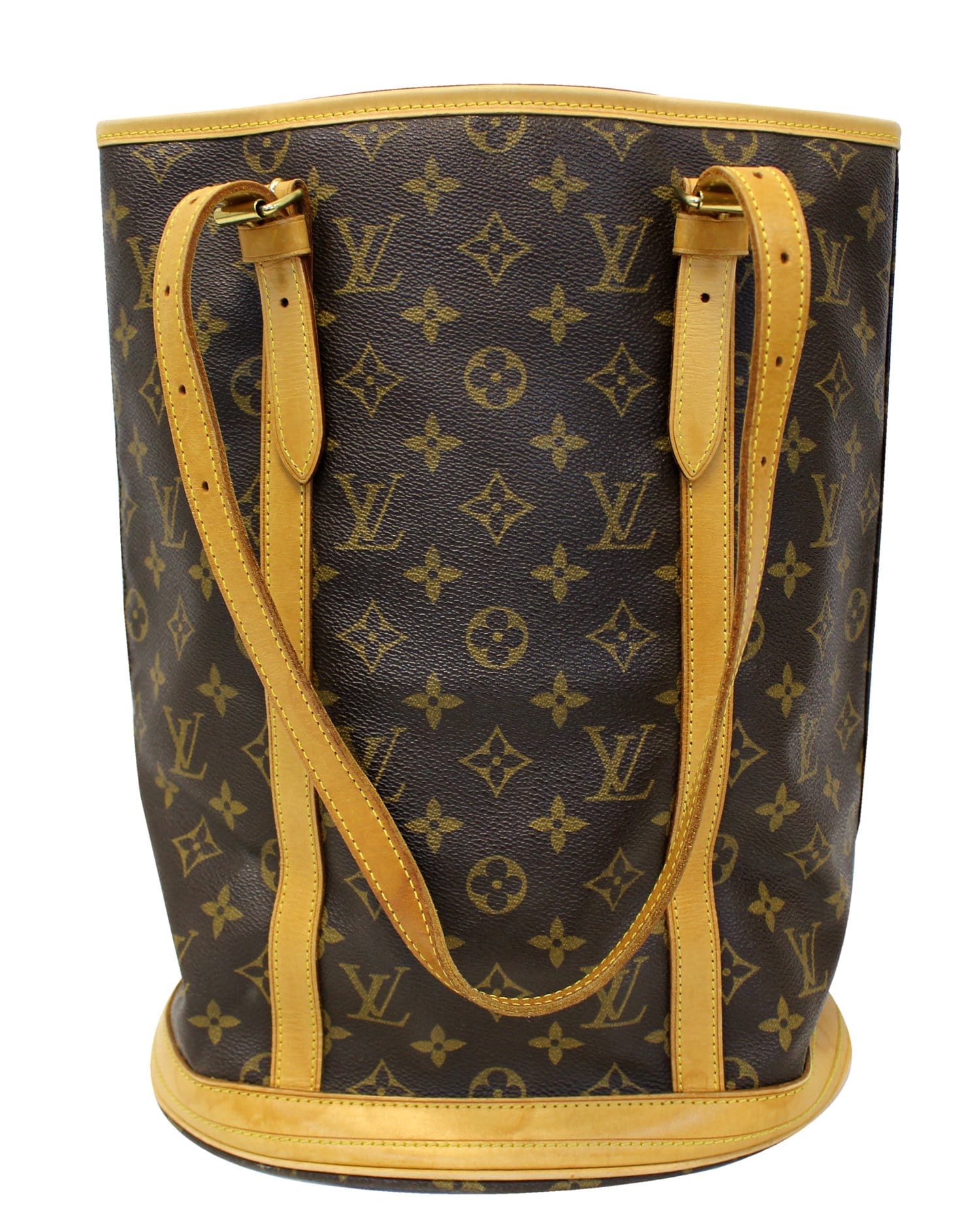 Louis Vuitton Vintage Monogram Canvas Bucket GM Shopping Bag Tote