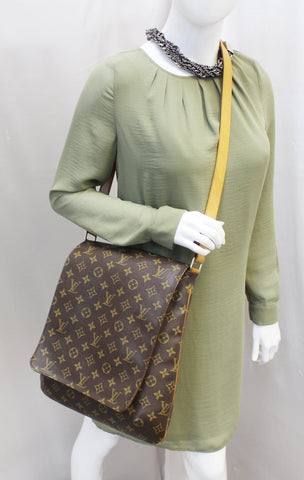 LOUIS VUITTON Monogram Canvas Musette Salsa GM Crossbody Bag