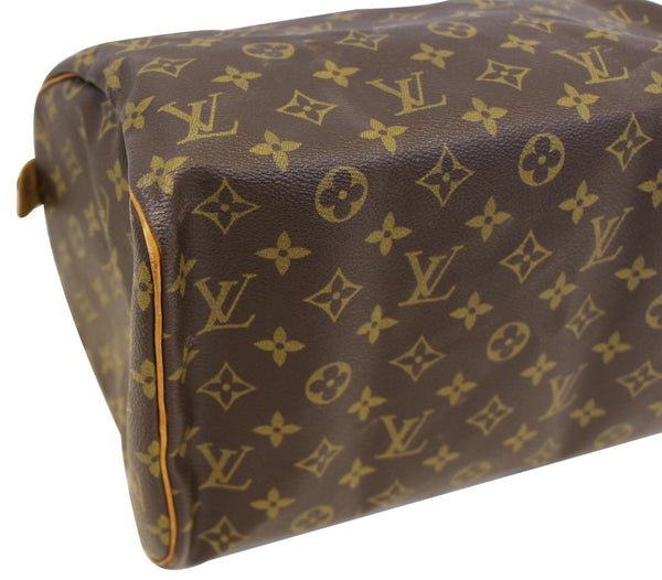 LOUIS VUITTON Monogram Canvas Speedy 30 Satchel Bag