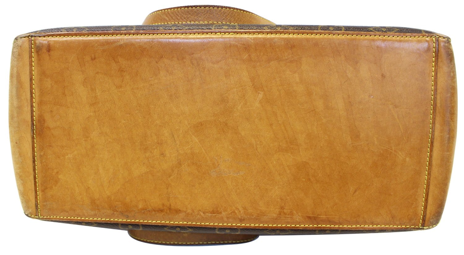 Louis Vuitton Cabas Mezzo Bags Brown Leather ref.618447 - Joli Closet