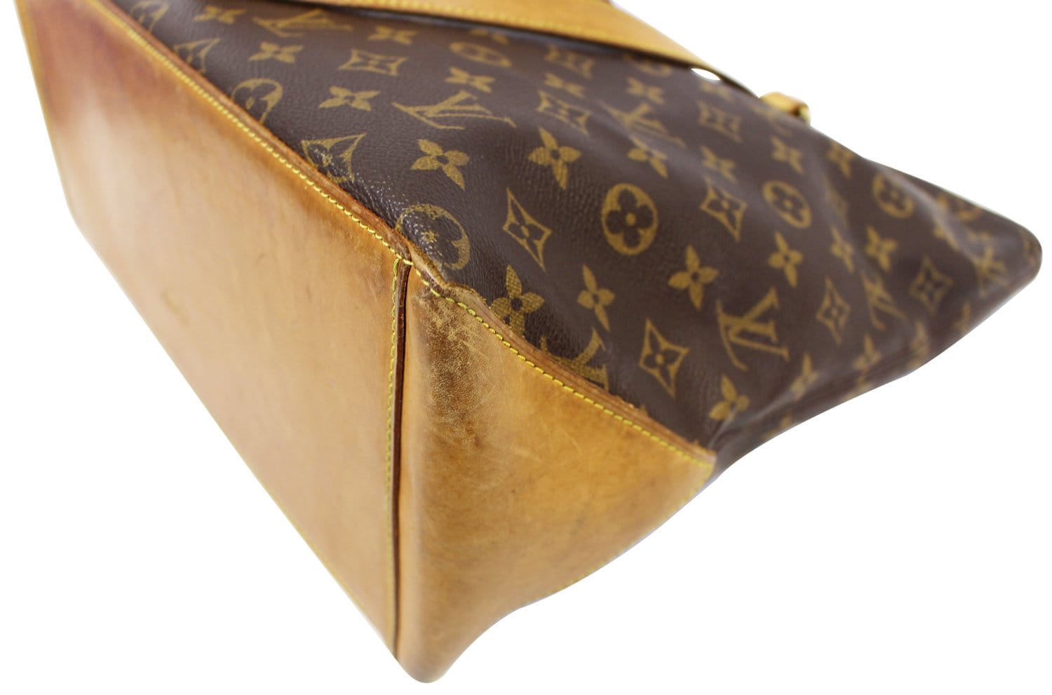 Authentic Louis Vuitton Monogram Cabas Mezzo Tote Bag M51151