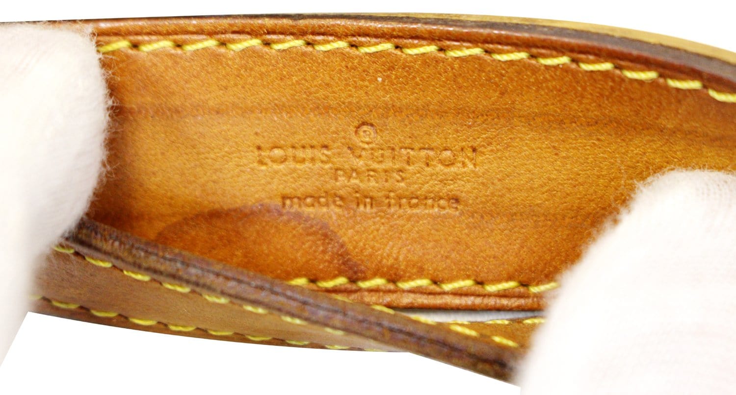 Louis Vuitton CHANTILLY GM MONOGRAM Brown Leather ref.192744
