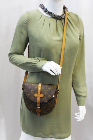 LOUIS VUITTON Monogram Canvas Chantilly PM Crossbody Bag