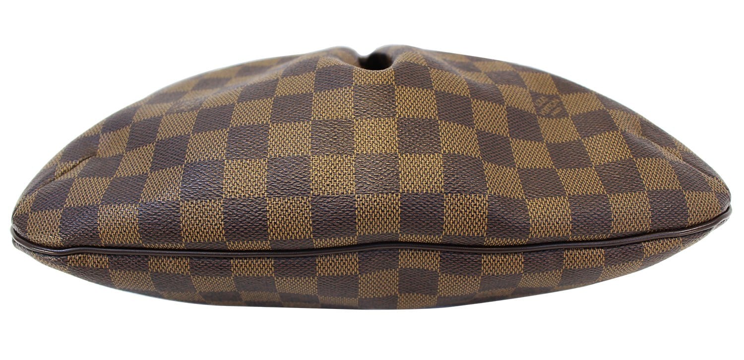 Bloomsbury cloth handbag Louis Vuitton Brown in Cloth - 35015487