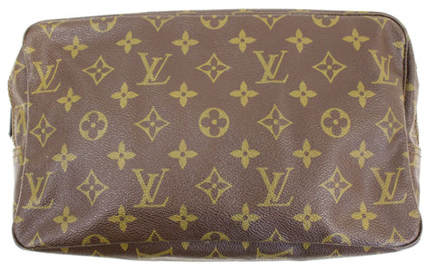 LOUIS VUITTON Monogram Trousse Toilette 28 Clutch Pouch