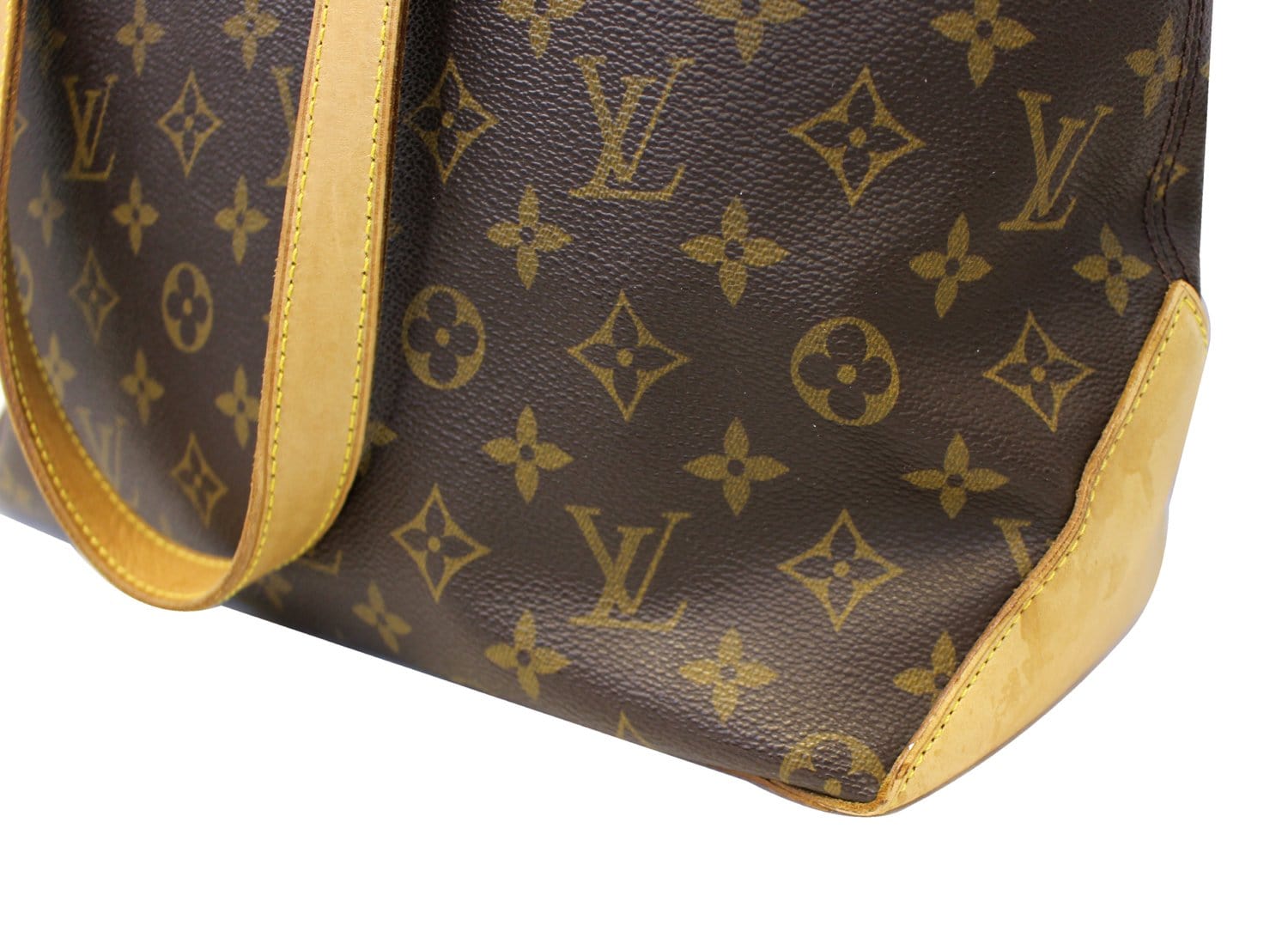 Louis Vuitton Shoulder Bag Cabas Mezzo Brown Monogram - $568