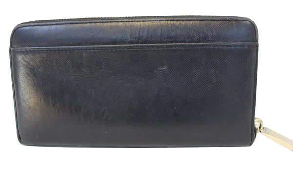 KATE SPADE Black Leather Zippy Wallet