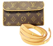 LOUIS VUITTON Monogram Canvas Pochette Florentine Waist Bag