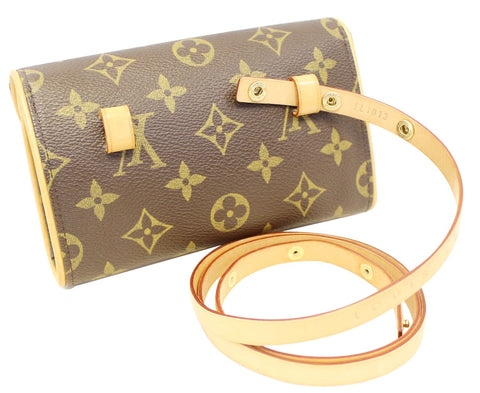 LOUIS VUITTON Monogram Canvas Pochette Florentine Waist Bag