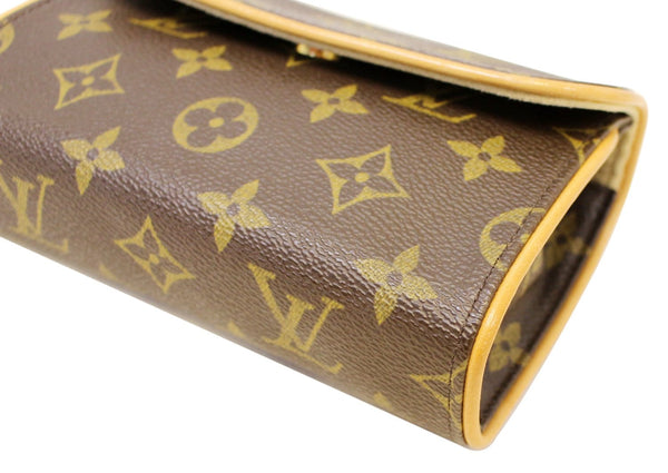 LOUIS VUITTON Monogram Canvas Pochette Florentine Waist Bag