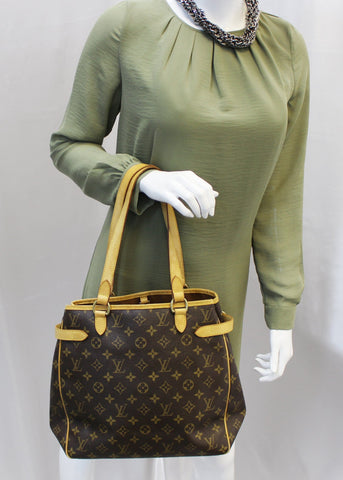 LOUIS VUITTON Monogram Batignolles Vertical Shoulder Bag