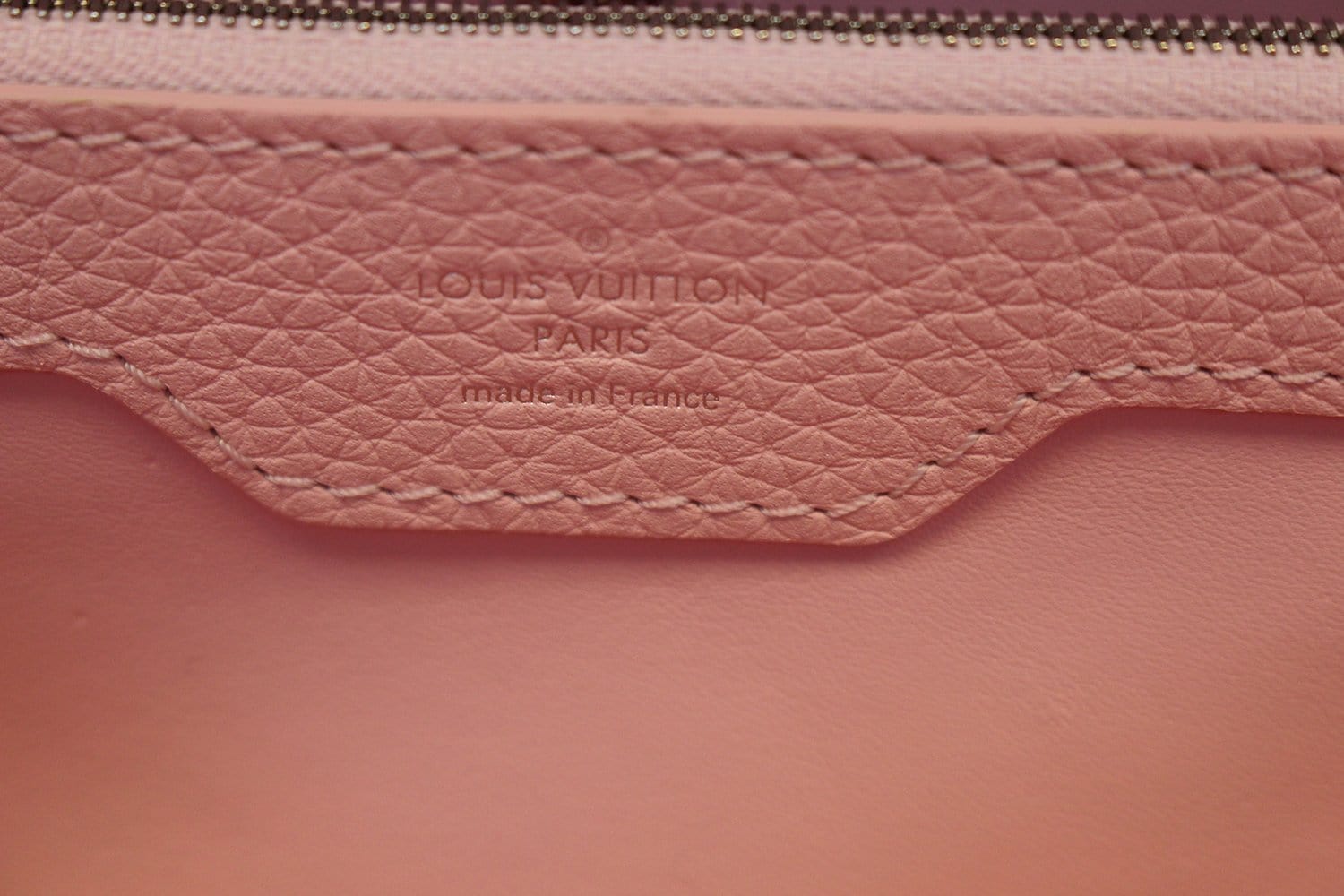 Louis Vuitton, Bags, Louis Vuitton Capucine Wallet In Soft Leather Brown  Auth