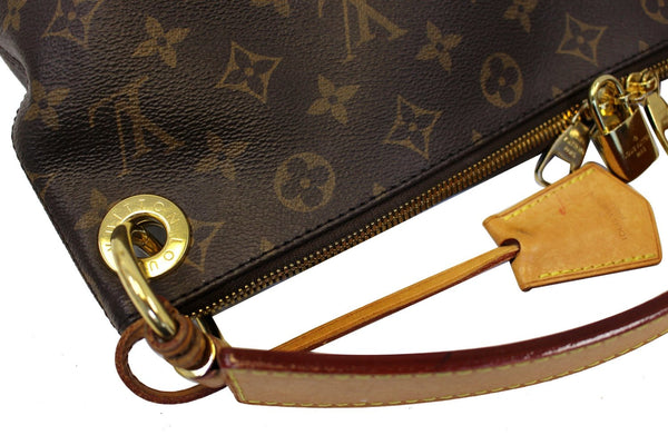 LOUIS VUITTON Berri PM Monogram Canvas Shoulder Bag