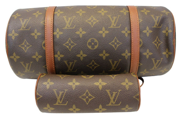 LOUIS VUITTON Monogram Brown Papillon 30 Shoulder Bag