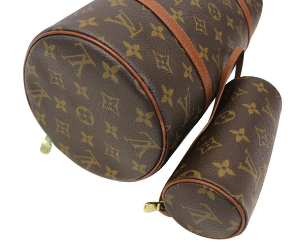 LOUIS VUITTON Monogram Brown Papillon 30 Shoulder Bag