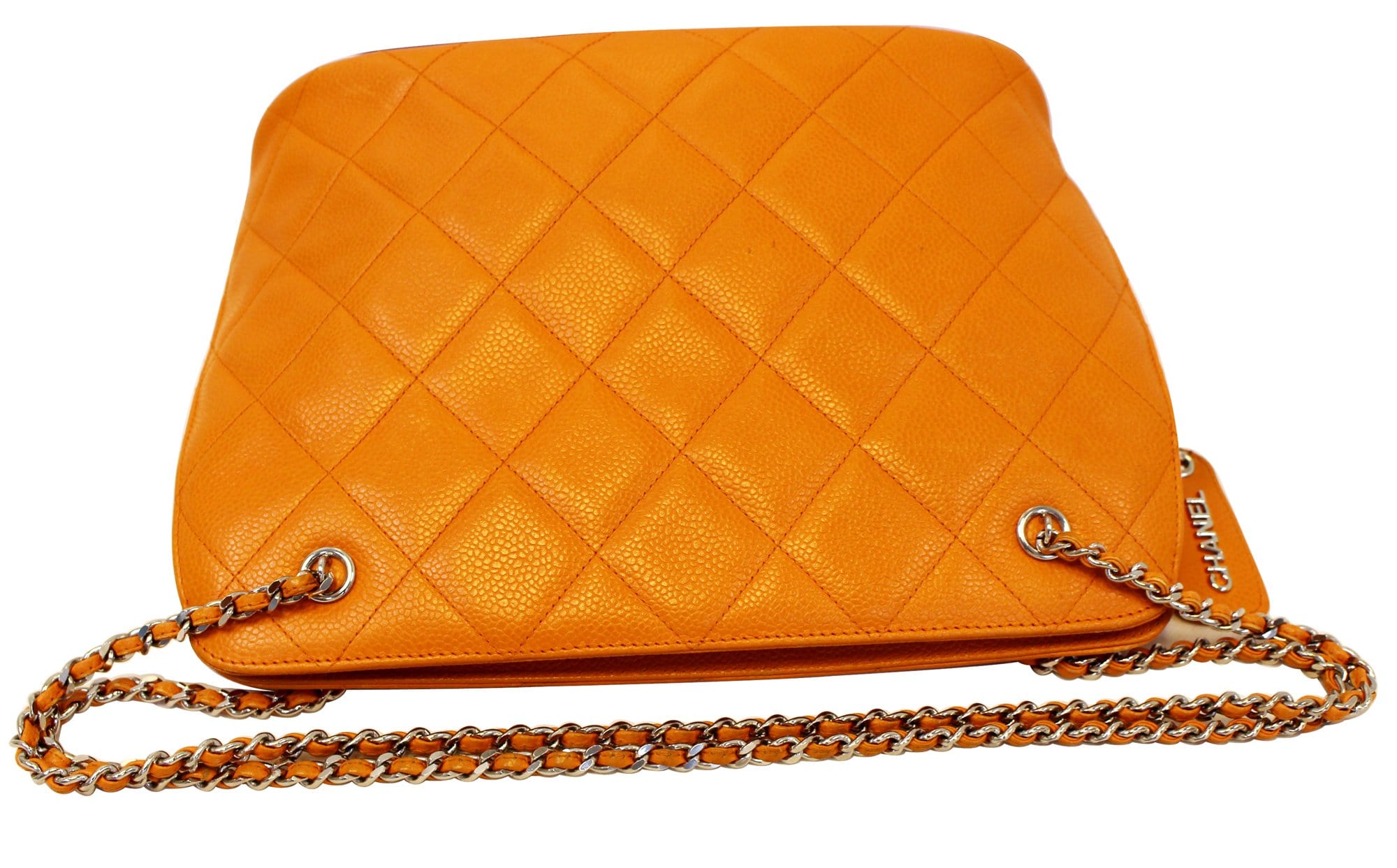 Chanel Caviar Timeless Pochette - Gold Shoulder Bags, Handbags - CHA914399