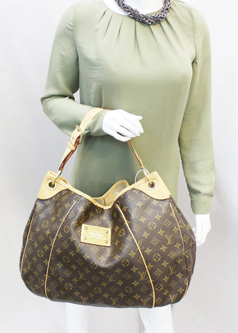 LOUIS VUITTON Monogram Canvas Galliera GM Shoulder Bag