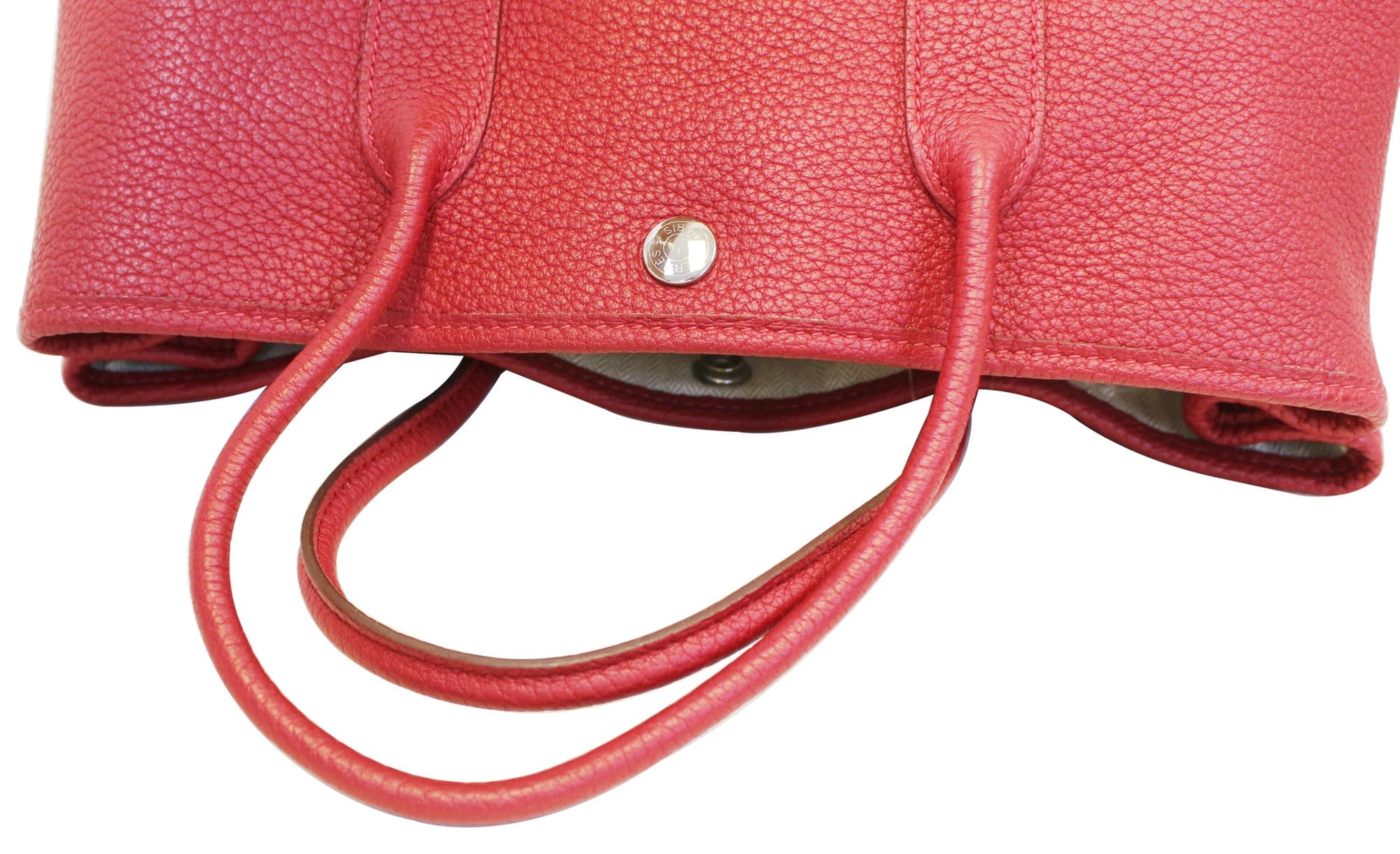 100% Genuine Leather Bag Garden Party Tote Bag Handbag Women