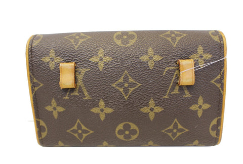 LOUIS VUITTON Monogram Canvas Pochette Florentine Bag