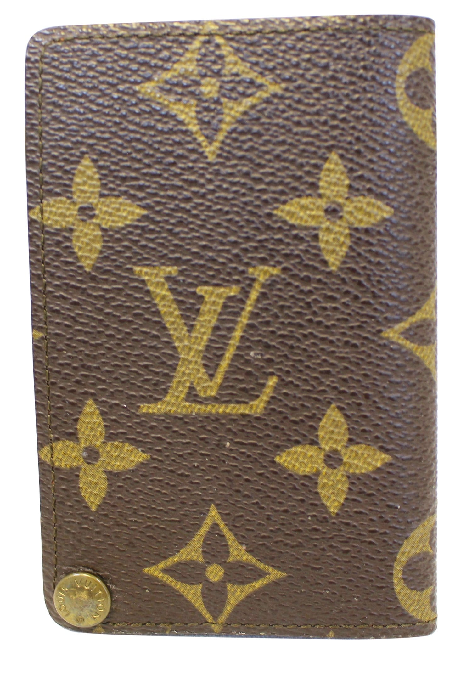 Louis Vuitton Brown Monogram Credit Card Holder