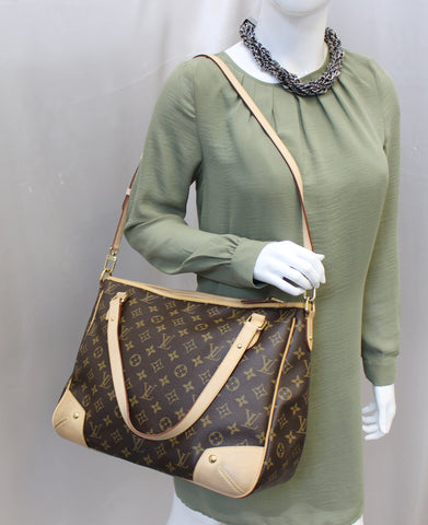 LOUIS VUITTON Estrela MM Monogram Canvas Brown Shoulder Bag