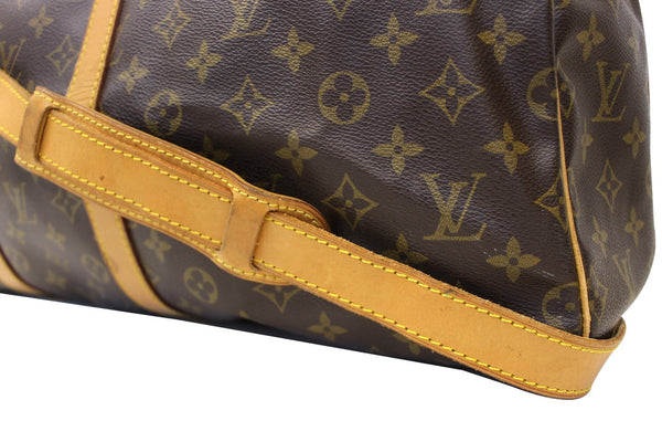 LOUIS VUITTON Monogram Keepall Bandouliere 55 Boston Bag