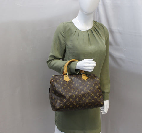 LOUIS VUITTON Pre Owned  Handbag Monogram Speedy 30 Satchel 