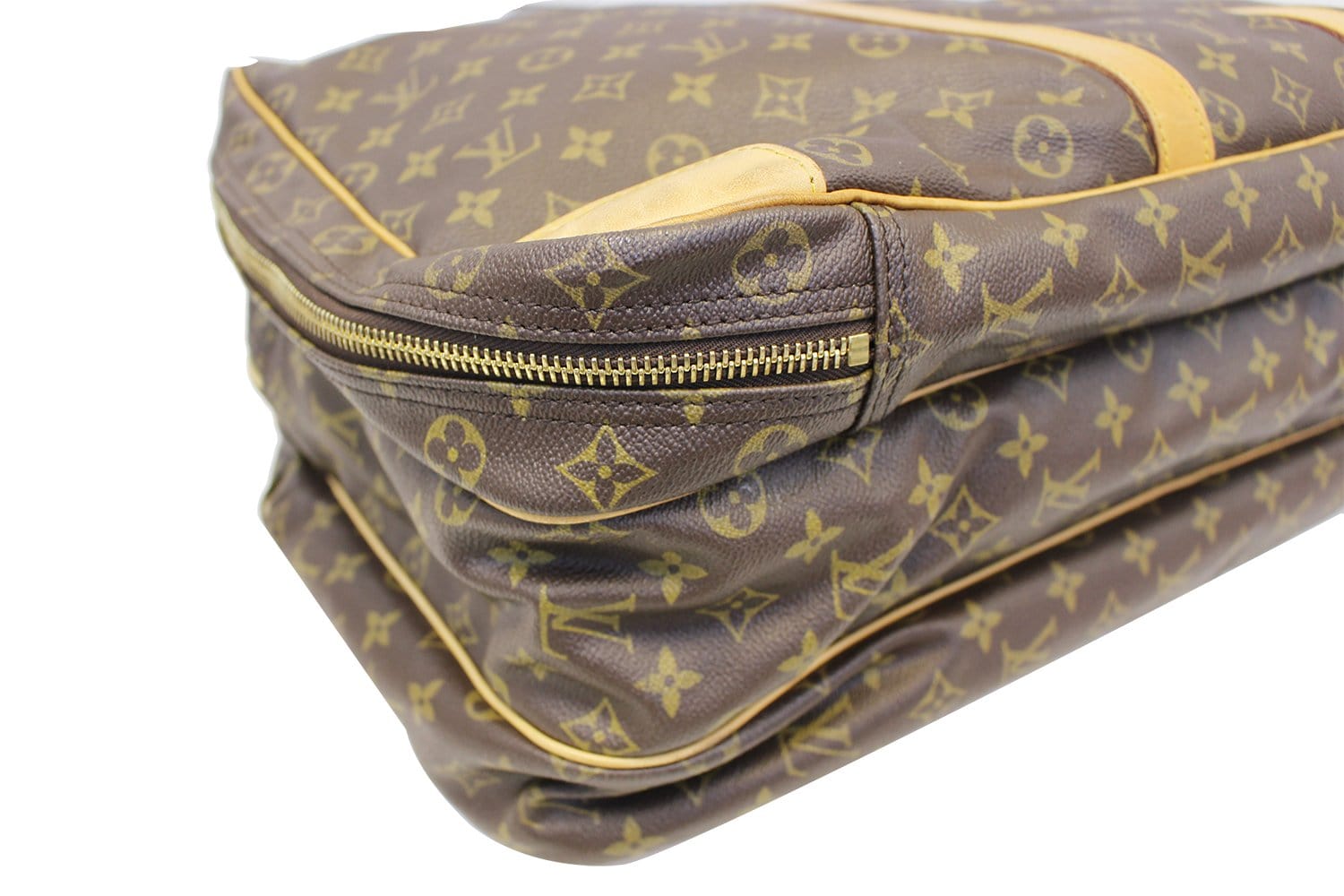 Louis Vuitton Monogram Alize 2 Poches Luggage Carry On Shoulder Bag Vintage