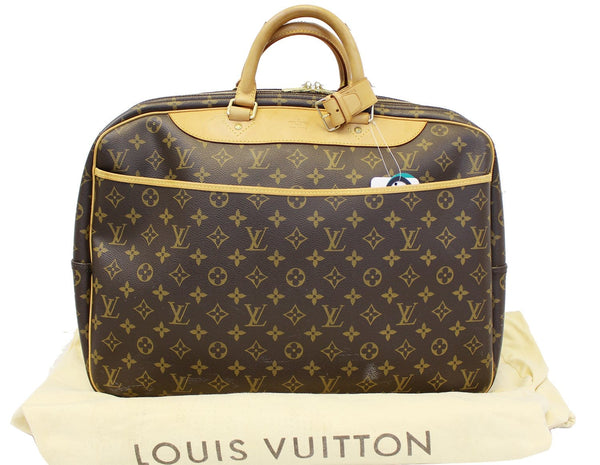 LOUIS VUITTON Monogram Canvas Alize 24 Heures Soft Suitcase