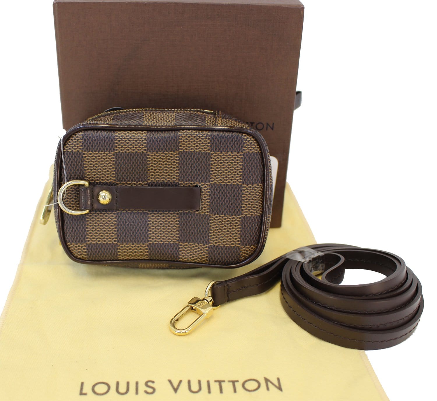 What Goes Around Comes Around Louis Vuitton Monogram Eva Bag Pouch