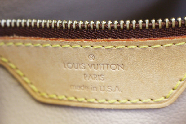 LOUIS VUITTON Monogram Canvas Petit Bucket Shoulder Bag