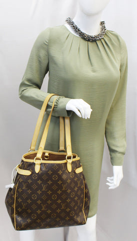 LOUIS VUITTON Monogram Batignolles Vertical Shoulder Bag