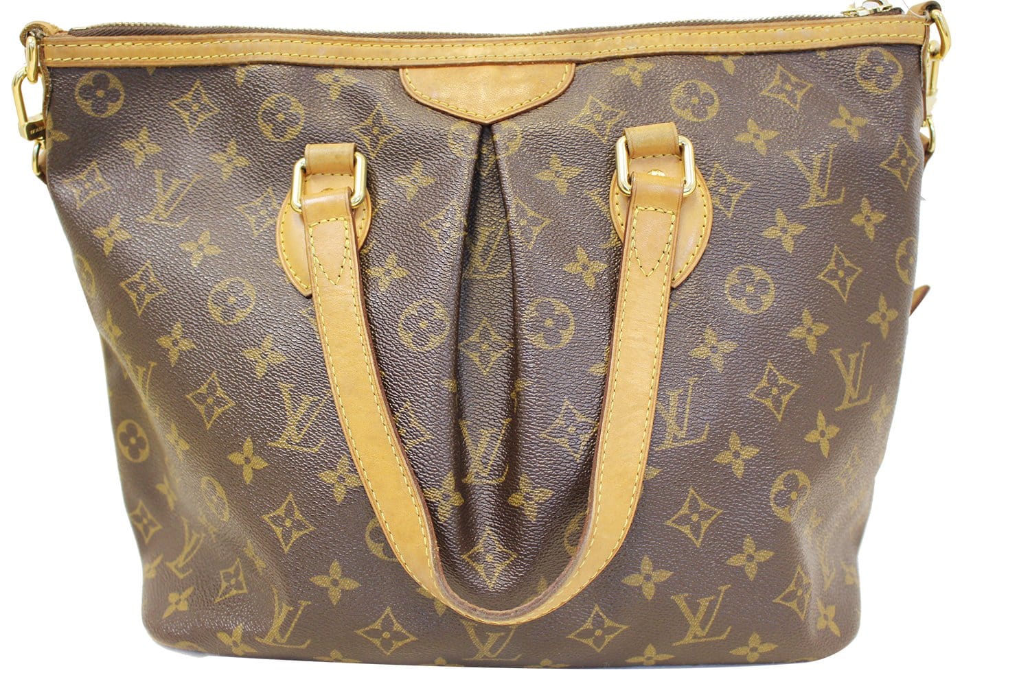 Palermo leather crossbody bag Louis Vuitton Brown in Leather