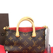 LOUIS VUITTON Nano Pallas Monogram Canvas Shoulder Crossbody Bag