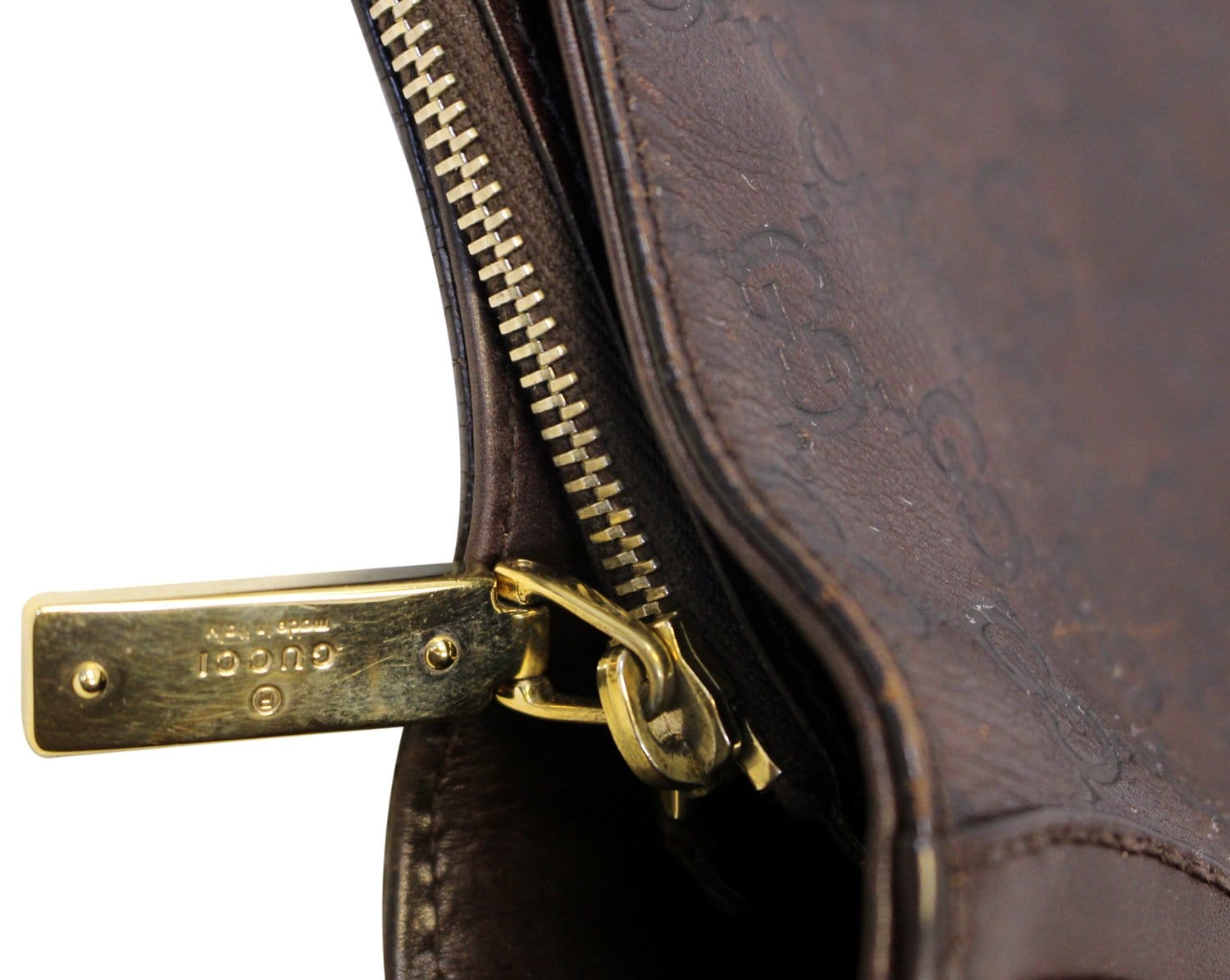 Gucci Black Guccissima Leather Horsebit Creole Hobo Bag - Yoogi's Closet