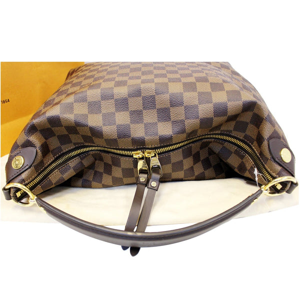 LOUIS VUITTON Duomo Hobo Damier Ebene Shoulder Bag