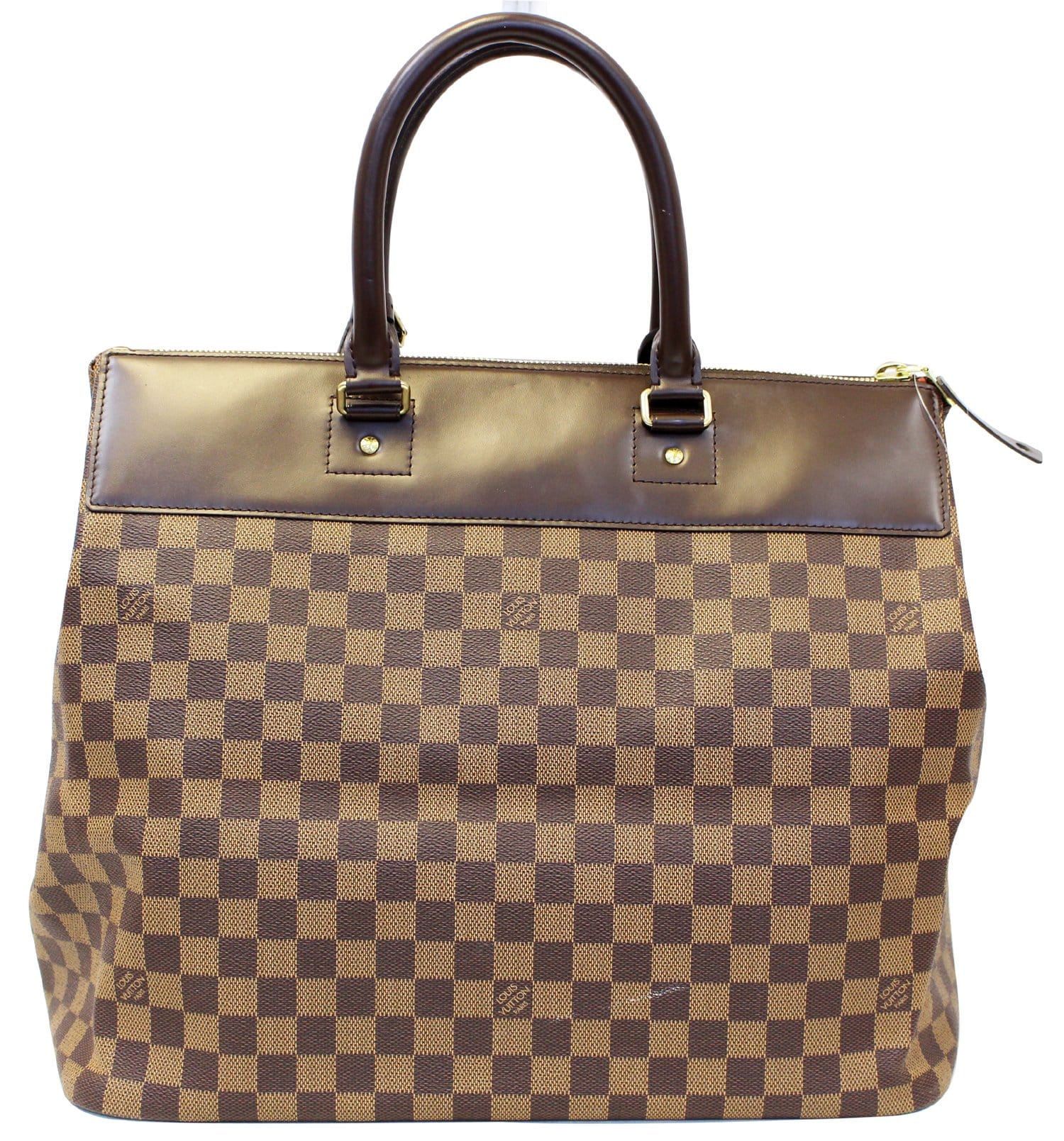 Brown Louis Vuitton Damier Ebene Greenwich PM Travel Bag, RvceShops  Revival