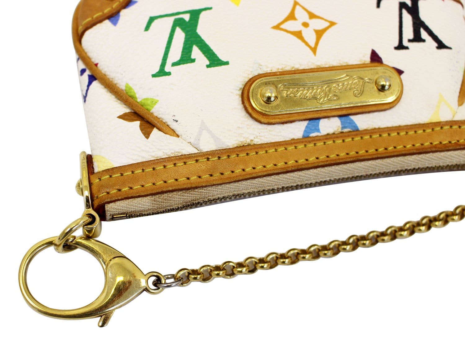 Louis Vuitton Vintage - Monogram Multicolor Kate Clutch - White - Leather  Handbag - Luxury High Quality - Avvenice