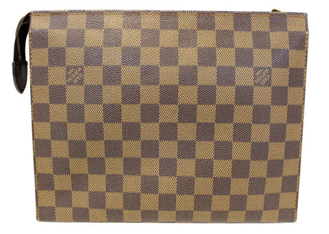 LOUIS VUITTON Damier Canvas Poche Toilette 26 Cosmetic Pouch