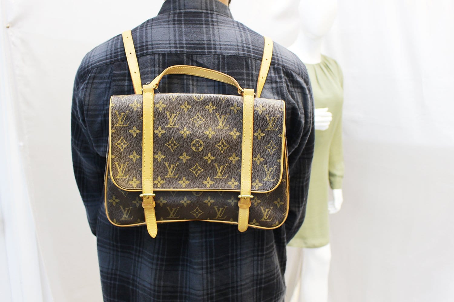 Louis Vuitton, Bags, Louis Vuitton Monogram Marel Sacado Backpack Brown