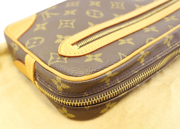 LOUIS VUITTON Monogram Canvas Marly Dragonne GM Clutch Bag