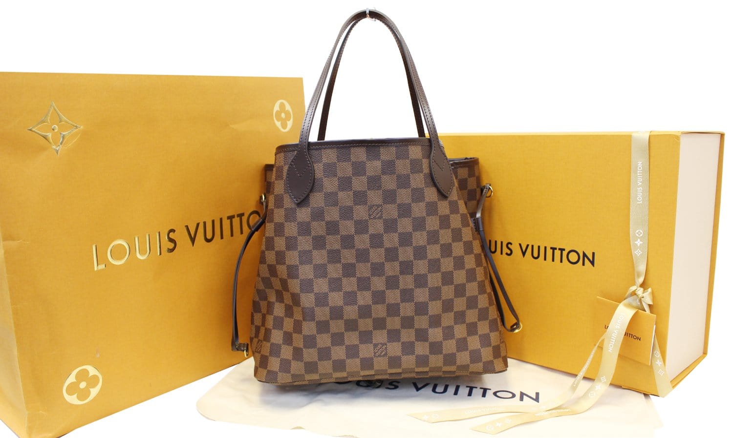 LOUIS VUITTON Neverfull Monogram MM Made in USA SD4117
