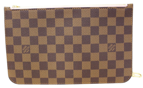 LOUIS VUITTON Damier Ebene Pouch For Neverfull MM