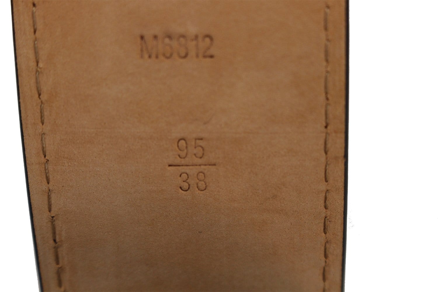 Sold at Auction: Louis Vuitton Ceinture Jeans Belt; M6812