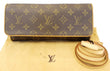 LOUIS VUITTON Monogram Canvas Pochette Twin GM Crossbody Bag