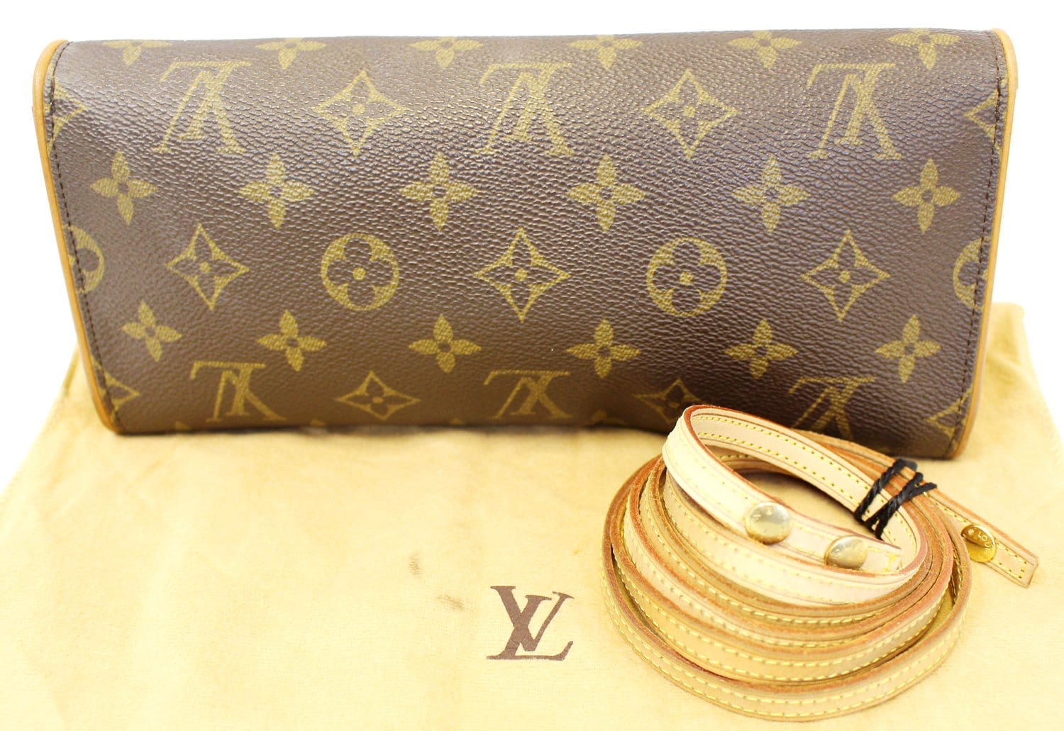 Louis Vuitton Monogram Pochette Twin GM With Strap — Luxe & Beyond