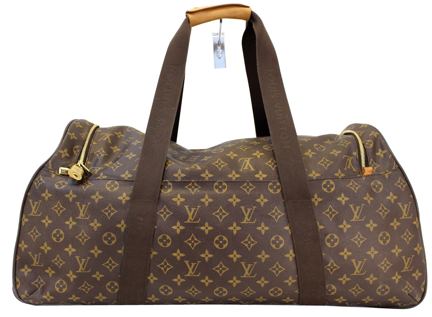 1002. Louis Vuitton Eole 60 Monogram Canvas Rolling Duffle Bag