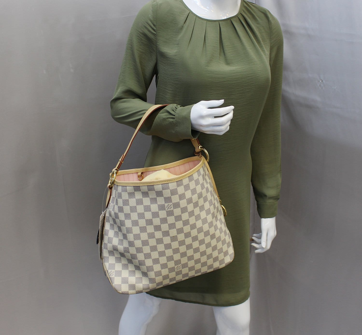 Louis Vuitton Damier Azur Delightful PM - Neutrals Hobos, Handbags
