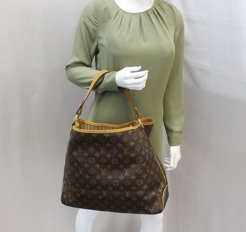 LOUIS VUITTON Shoulder Bag Used Monogram Canvas Delightful MM 